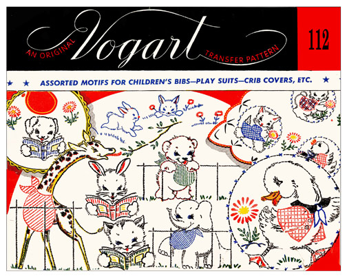 V112 Classic Animal Children's Motifs - Click Image to Close